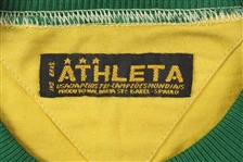 1971 Pele Brazil Soccer Clubhouse Team Signed Jersey (MEARS LOA)