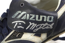 1990-93 Tim McIntosh Milwaukee Brewers Signed Game Worn Mizuno Cleats (MEARS LOA/JSA)