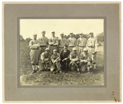 1910s Catonsville K of C Baseball 11.5" x 13.5" Matted Team Photo