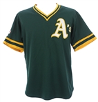 1984-88 Oakland Athletics #35 Batting Practice Jersey (MEARS LOA)