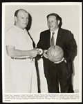 1961 Abe Saperstein Packey Schwartz Chicago Majors 8" x 10" Original Photo 