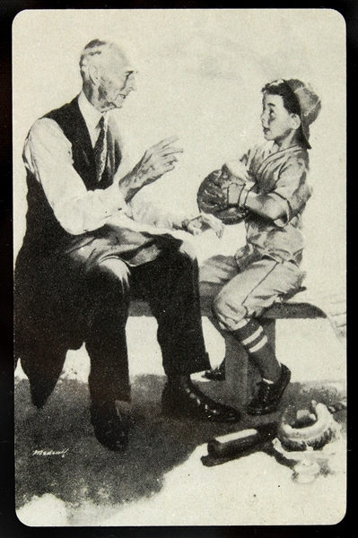 1952 Philadelphia Athletics Pocket Schedule w/ Connie Mack