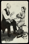 1952 Philadelphia Athletics Pocket Schedule w/ Connie Mack