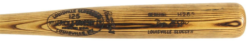 1978-79 Roger Metzger San Francisco Giants H&B Louisville Slugger Professional Model Game Used Bat (MEARS LOA)