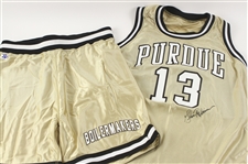 1992-94 Glenn Robinson Purdue Boilermakers Signed Practice/Game Apparel- Lot of 4 w/ Jerseys & SHorts (MEARS LOA/JSA/Purdue Letter) 