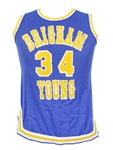  1980s BYU Basketball Game Worn Jerseys & Warm Up - Lot of 3 (MEARS LOA)