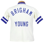  1980's BYU Basketball Game Worn Jerseys & Warm Up - Lot of 3 (MEARS LOA)