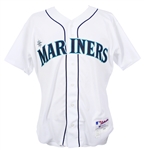 2004 Ichiro Suzuki Seattle Mariners Signed Game Worn Home Jersey (MEARS A10/JSA/Ichiro COA) Single Season Hit Record
