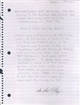 1961 Art Donovan Baltimore Colts Signed ONFL Rozelle Game Used Football (MEARS LOA/*Full JSA Letter*)
