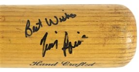 1983-88 Tim Raines Montreal Expos Signed Worth Professional Model Game Used Bat (MEARS A10/JSA)