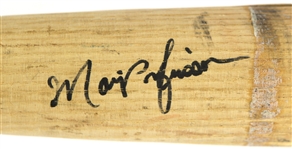 1991 Marquis Grissom Montreal Expos Signed Rawlings Adirondack Professional Model Game Used Bat (MEARS LOA/JSA)