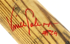 1985 Vince Coleman St. Louis Cardinals Signed Louisville Slugger Professional Model Game Used Bat (MEARS LOA/JSA) NL Rookie of the Year Season