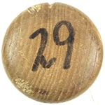1985 Vince Coleman St. Louis Cardinals Signed Louisville Slugger Professional Model Game Used Bat (MEARS LOA/JSA) NL Rookie of the Year Season