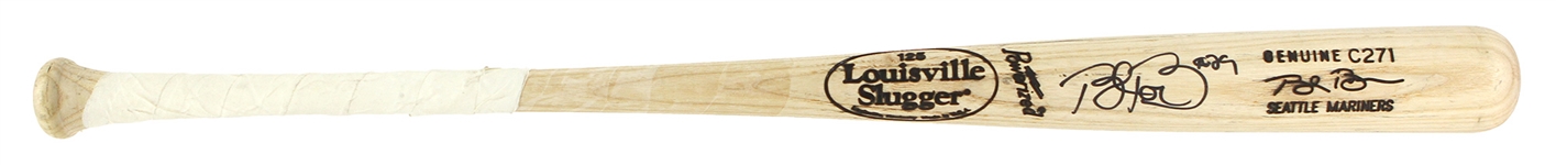 2002-05 Bret Boone Seattle Mariners Signed Louisville Slugger Professional Model Bat (MEARS LOA/JSA)