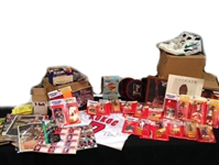 1980s - Present Basketball Memorabilia Lot (100+) Including 18 pairs of game worn shoes