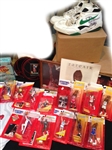 1980s - Present Basketball Memorabilia Lot (100+) Including 18 pairs of game worn shoes
