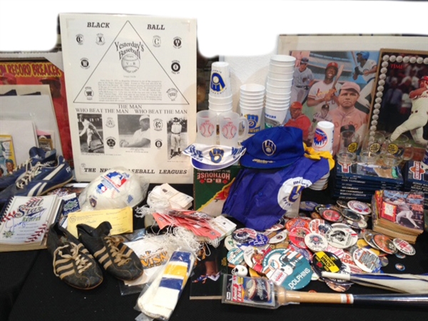 1950s to Present Baseball Collection (1,250 Plus Items) (JSA)