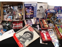 1980s to Present Large Assortment of Football & Baseball Memorabilia (190+ Pieces)