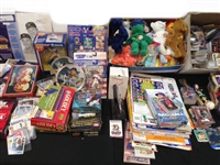 1980s to Present Large Assortment of Football & Baseball Memorabilia (190+ Pieces)