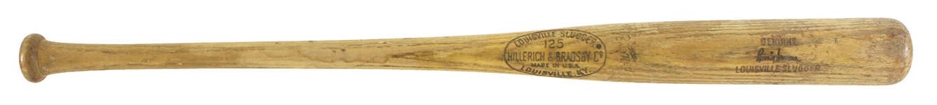 1968 Tommie Aaron Atlanta Braves H&B Louisville Slugger Professional Model Game Used Bat (MEARS LOA)
