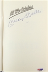 1994 Mickey Mantle New York Yankees Signed All My Octobers Hardcover Book (PSA/DNA)