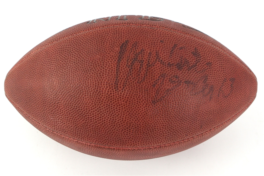 1990s Reggie White Green Bay Packers Signed ONFL Tagliabue Football (JSA)