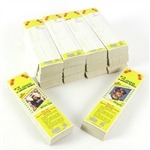 1982 Squirt Baseball Card Scratch Off Contest Strips - Lot of 2,000+ w/ Reggie Jackson, Pete Rose, Tom Seaver, Mike Schmidt & More