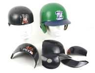 1980s-90s Batting & Catchers Helmet Collection - Lot of 3 w/ Bob Boone, Mickey Tettleton & Denver Zephyrs