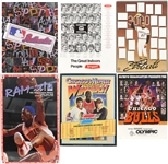 1970s-2000s Basketball Baseball Hockey Poster Collection - Lot of 6 w/ Michael Jordan, Roberto Clemente, Chicago Cougars & More