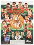 1980's Milwaukee Bucks Kareem Abdul Jabbar Poster Collection - Lot of 7 