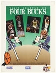 1980's Milwaukee Bucks Kareem Abdul Jabbar Poster Collection - Lot of 7 