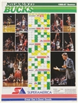 1980's Milwaukee Bucks Kareem Abdul Jabbar Poster Collection - Lot of 7 