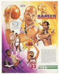 1980's Milwaukee Bucks Kareem Abdul Jabbar Poster Collection - Lot of 7 