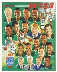 1980's Milwaukee Bucks Kareem Abdul Jabbar Poster Collection - Lot of 7 