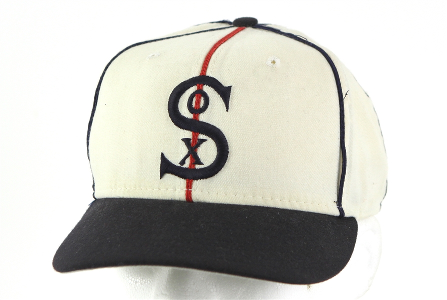 2002-04 Lee Man Soo Chicago White Sox Throwback Cap (MEARS LOA)