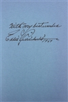 1967 Eddie Rickenbacker WWI Fighter Pilot Signed Hardcover Autobiography (PSA/DNA)