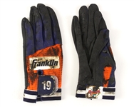 2000 Tony Gwynn San Diego Padres Game Worn Batting Gloves (MEARS LOA)