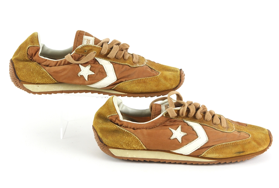 1970s-80s Minnie Minoso Chicago White Sox Post Career Converse Sneakers (MEARS LOA) Minoso Collection 