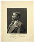 1906-07 Theodore Roosevelt 26th President of the United States of America Signed 11" x 14" Mounted Photo (JSA)