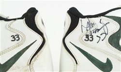 1997 (January 12) Doug Evans Green Bay Packers Signed NFC CHampionship Game Worn Nike Cleats (MEARS LOA/JSA)