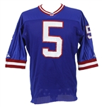 1991-93 Sean Landeta New York Giants Game Worn Home Jersey (MEARS LOA)