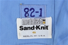 1982 Ben Oglivie Milwaukee Brewers Undocumented Prototype Road Jersey (MEARS LOA)