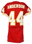 1997 Darren Anderson Kansas City Chiefs Game Worn Home Jersey (MEARS LOA)