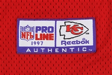 1997 Darren Anderson Kansas City Chiefs Game Worn Home Jersey (MEARS LOA)