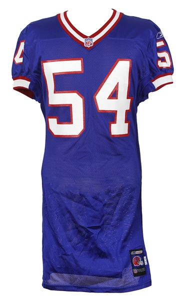 2001 Corey Moore Buffalo Bills Preseason Home Jersey (MEARS LOA)