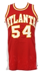 1979-81 Tom McMillen Atlanta Hawks Game Worn Road Uniform (MEARS LOA)