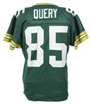 1991 Jeff Query Green Bay Packers Game Worn Home Jersey (MEARS LOA)