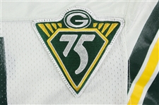 1993 Ty Detmer Green Bay Packers Signed Road Jersey (MEARS LOA/JSA)