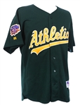 1997 Ben Grieve Oakland Athletics Signed Game Worn Alternate Jersey (MEARS LOA/JSA/Team COA)