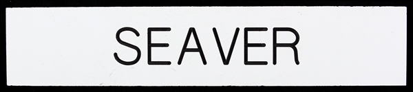 1972 Tom Seaver New York Mets Shea Stadium 2" x 10" Locker Room Nameplate (MEARS LOA)